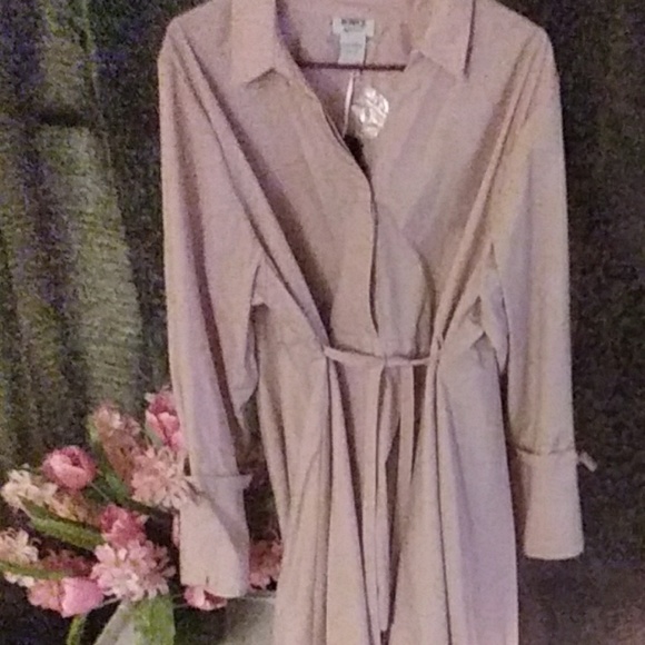 Mauve hi-low, very romantic, tunic. NWT - Picture 4 of 5